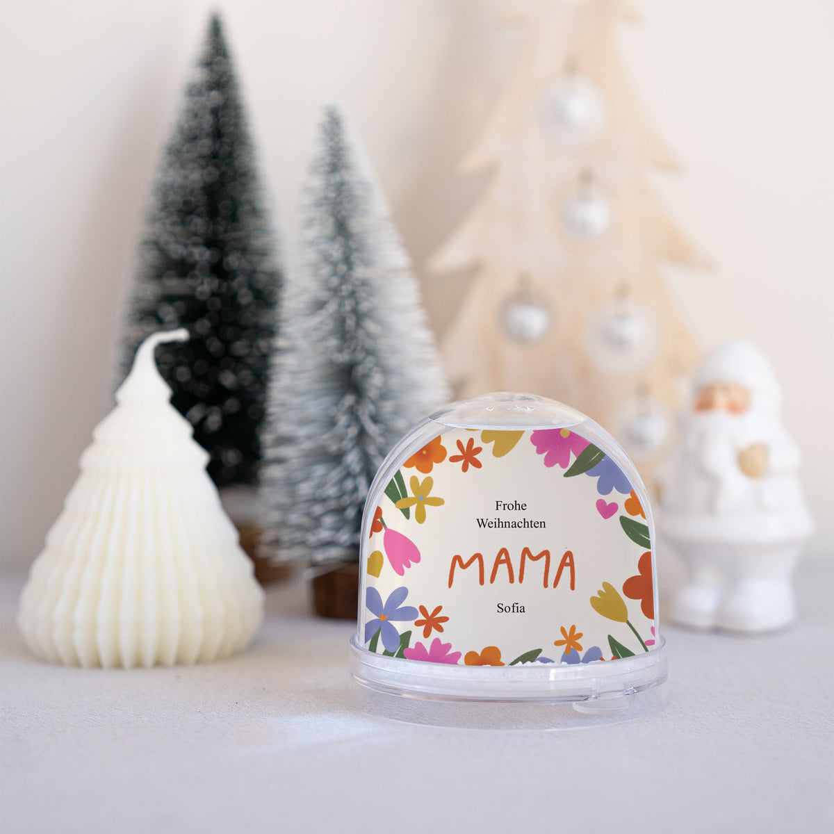 Schneekugel Weihnachten Glass Mama der Liebe II foto N° 5