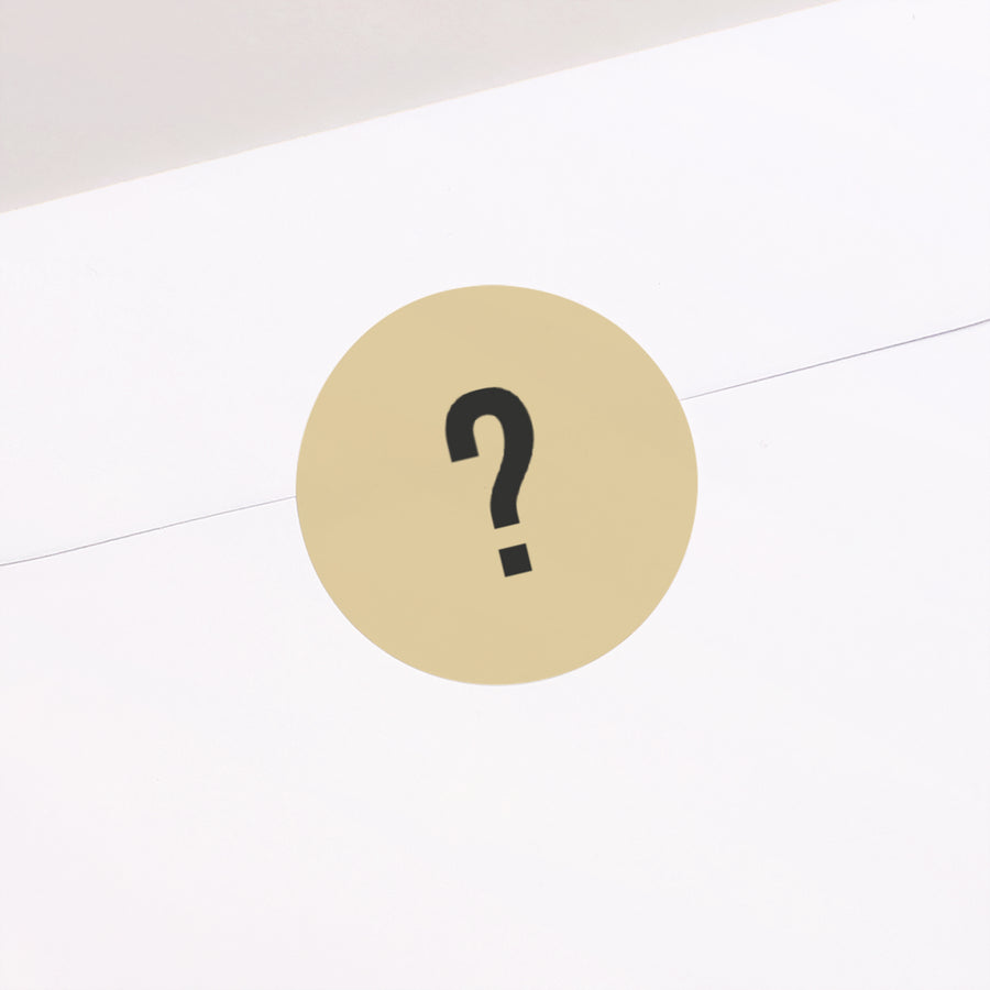 Sticker Kindergeburtstag Rund Wer ist das? foto