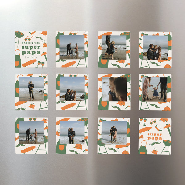 Magnet Objekte Pack mit 12, magnetisch foto