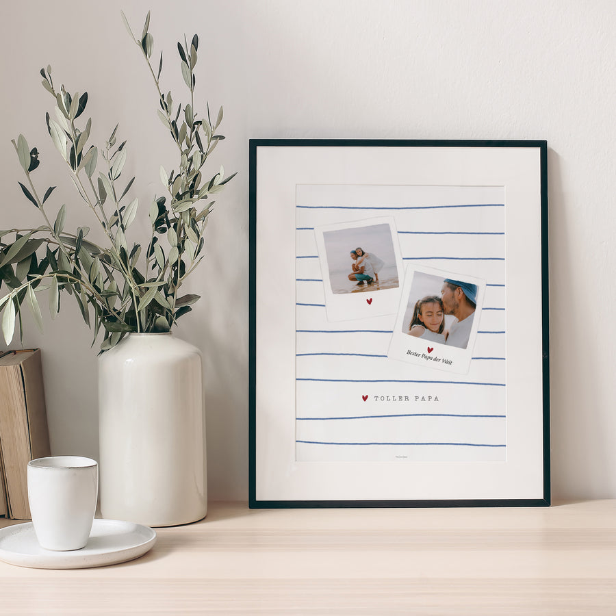 Poster Objekte Porträt Hühnerpapa foto