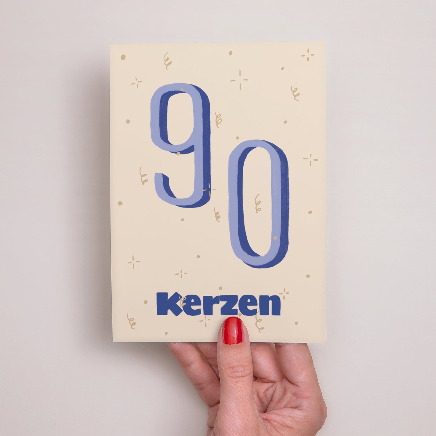 Beilegekarte Geburtstag Erwachsener Pop 90 foto N° 2