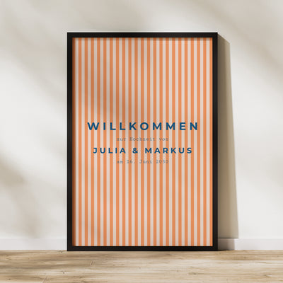 Willkommensschilder Hochzeit