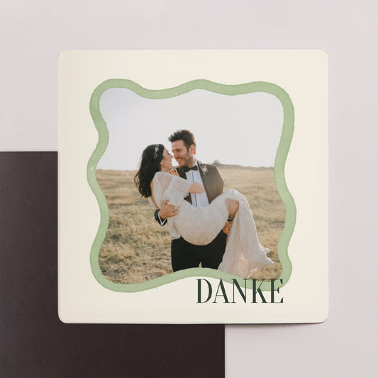 Dankeskarte Hochzeit Satz von 9, magnetisch. foto