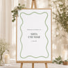 Begrüßungstafel Hochzeit Porträt 60 x 90 cm foto N° 1