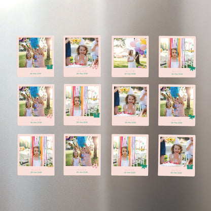 Fotoabzug Kindergeburtstag Pack mit 12, magnetisch Kleine Prinzessin foto N° 1