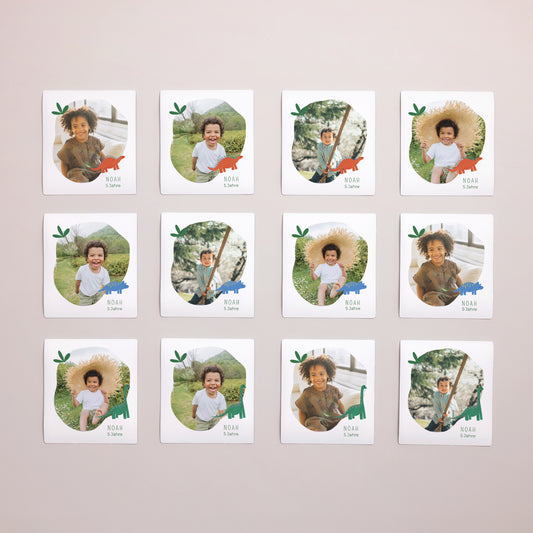 Fotoabzug Kindergeburtstag Pack mit 12, magnetisch foto
