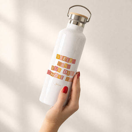 Trinkflasche Objekte 75 cl Bunte Collage