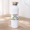 Trinkflasche Objekte 75 cl Danke bunt foto N° 1