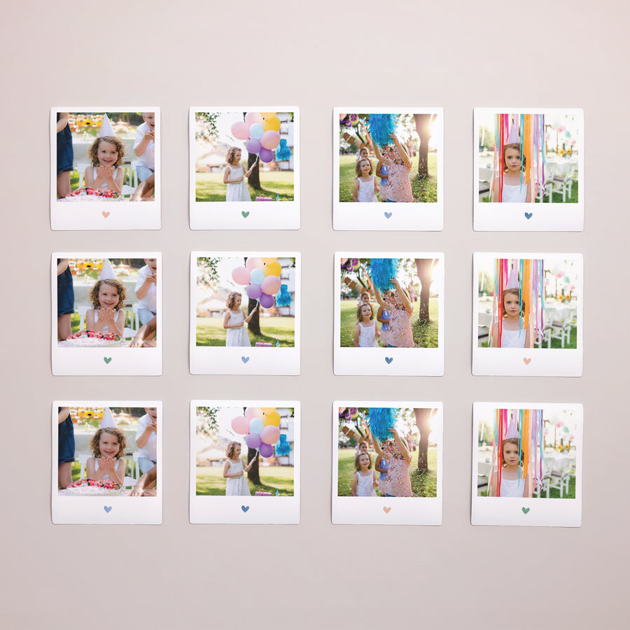 Fotoabzug Kindergeburtstag Pack mit 12, magnetisch foto