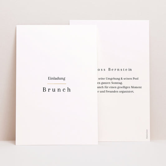 Einladungskarte Hochzeit PortraitPorträt foto