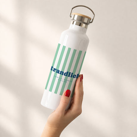 Trinkflasche Objekte 75 cl Liebe am grünen Strand