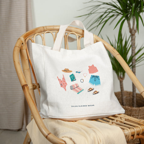 Tote bag Objekte Tragehenkel Der Basar von