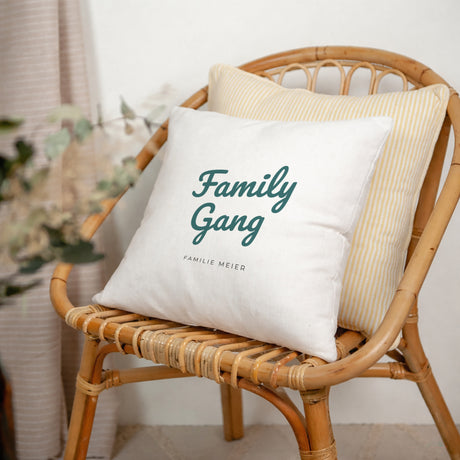 Kissen Objekte Natürliche Beige Family Gang