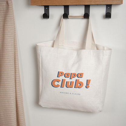 Tote bag Objekte Tragehenkel PAPA CLUB foto N° 1