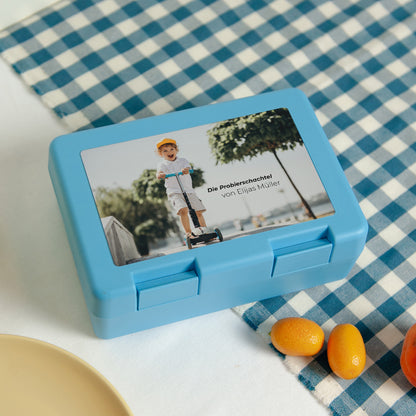 Snackbox Objekte Blau Foto anpassbar foto N° 1