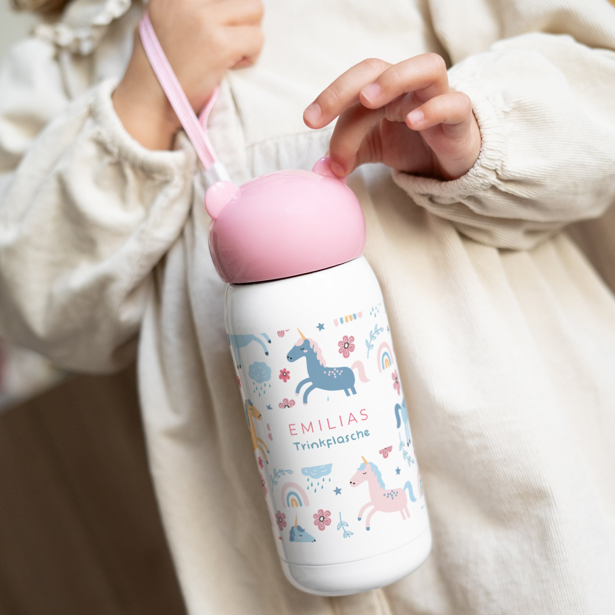 Kinder Trinkflasche Objekte Rosa, 32 cl Einhornzauber foto N° 2