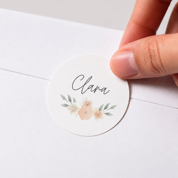 Sticker Geburt Rund Anekolie foto