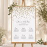 Sitzplan Hochzeit Porträt Konfetti foto N° 1