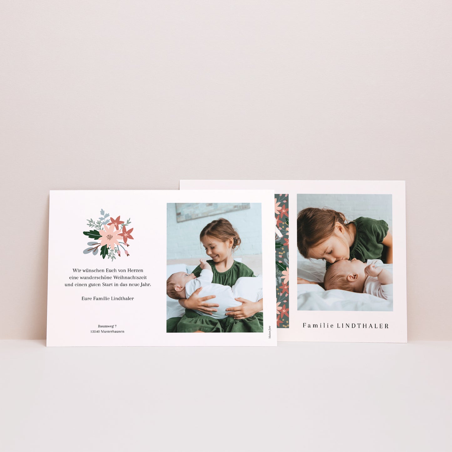 Weihnachtskarte Weihnachten Landschaft FROHE WEIHNACHTEN III foto N° 2