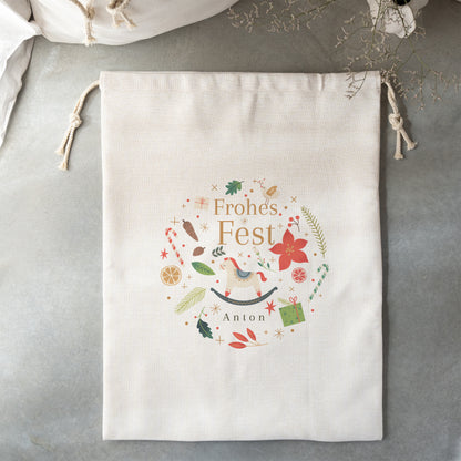 Aufbewahrungstasche Weihnachten Großformat Verzauberter Wirbelwind foto N° 2