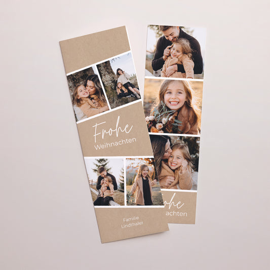 Weihnachtskarte Weihnachten Fotoautomaten Lesezeichen Fotokabine Weihnachten foto