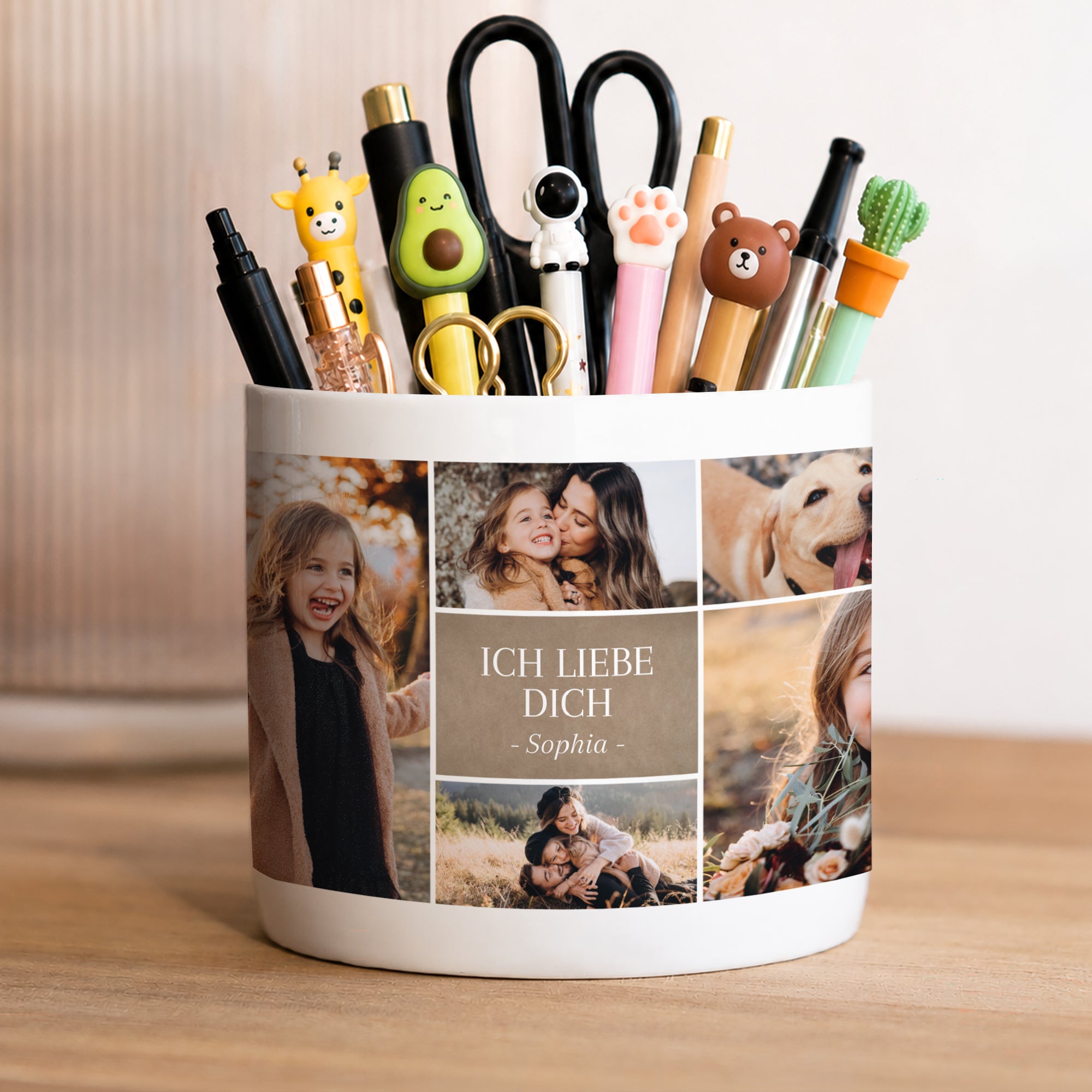 Stiftehalter 48 cl Multiphotos kraft foto N° 1