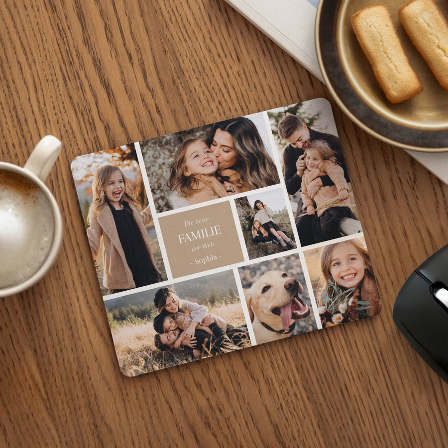 Mousepad Objekte Rechteck Multiphotos kraft foto