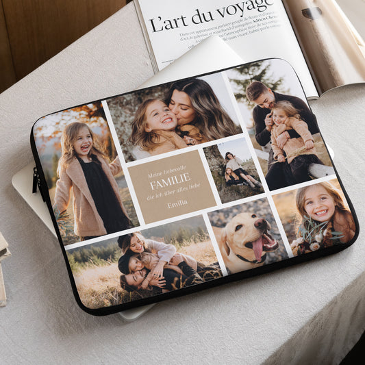 Laptophülle Objekte 15 Zoll Multiphotos kraft foto