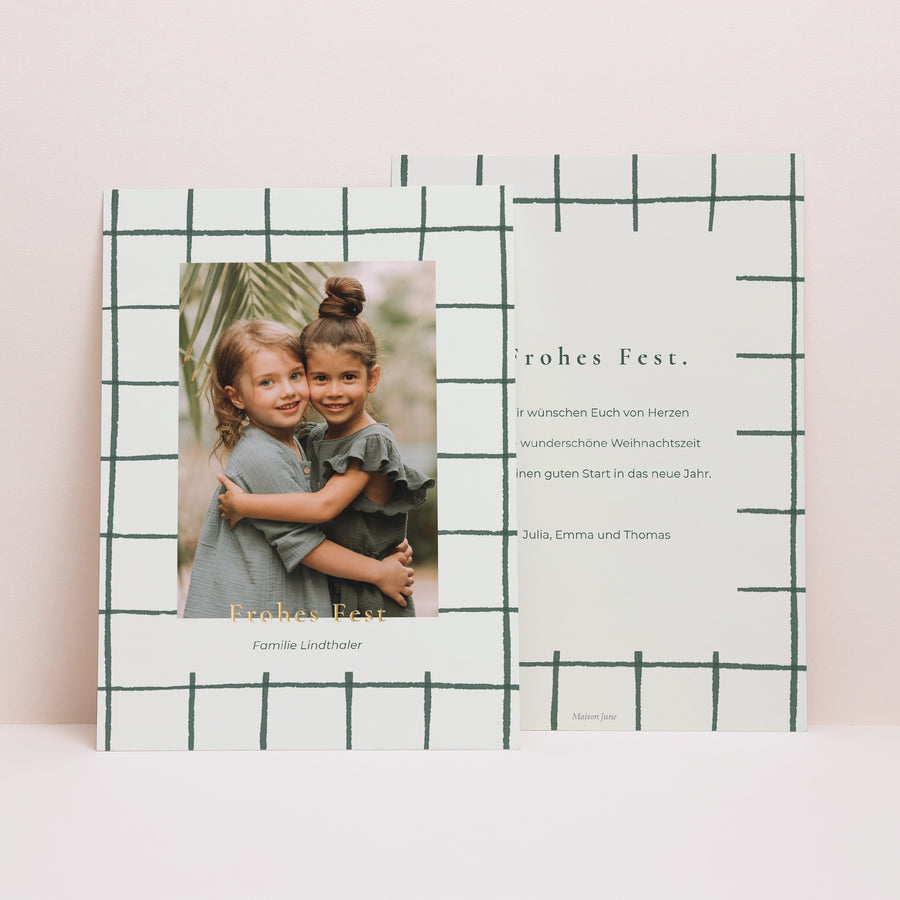 Weihnachtskarte Weihnachten foto