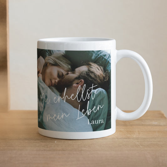 Tasse Objekte Weiß PS I love you foto