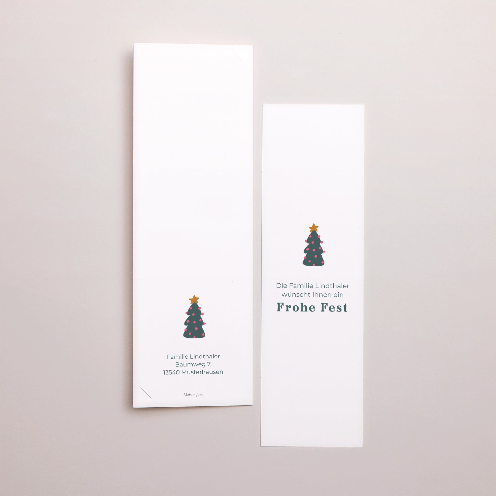 Weihnachtskarte Weihnachten Fotoautomaten Lesezeichen foto N° 3