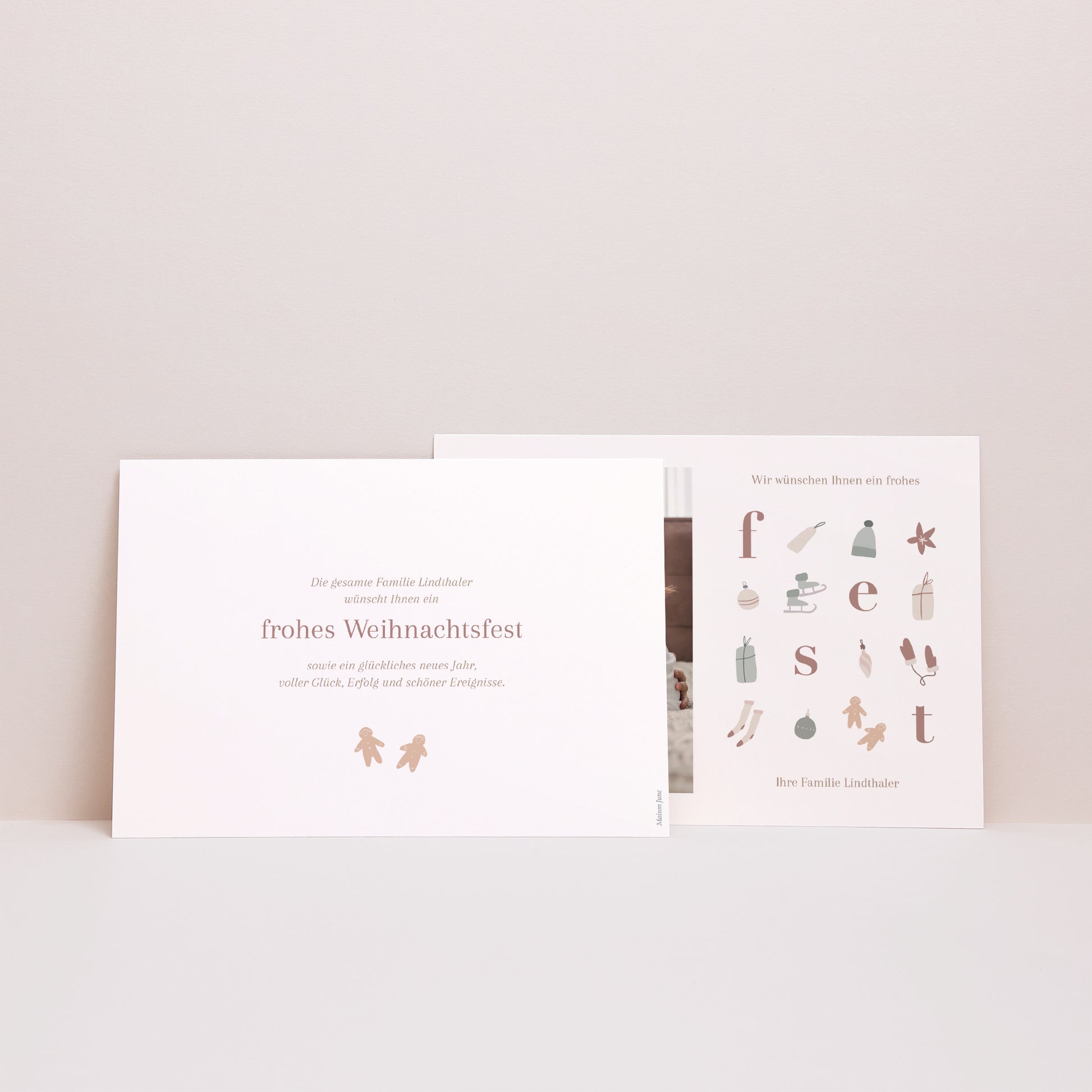 Weihnachtskarte Weihnachten Landschaft Alles für den Winter foto N° 2