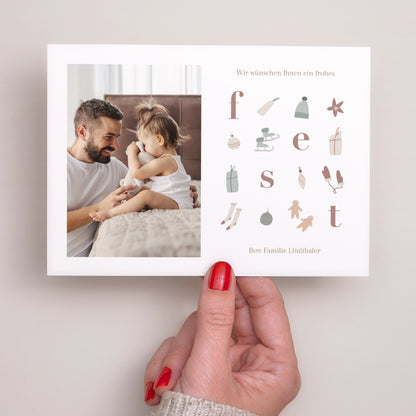 Weihnachtskarte Weihnachten Landschaft Alles für den Winter foto N° 3