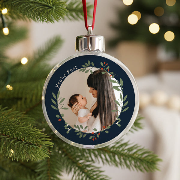 Weihnachtskugel Weihnachten Runde foto