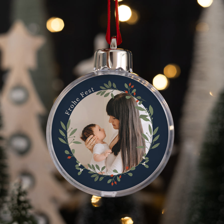 Weihnachtskugel Weihnachten Runde foto
