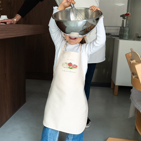 Kinderschürze Objekte 3 - 6 Jahre Die Mozza-Tomaten foto