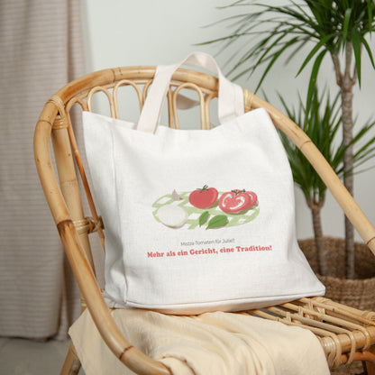 Tote bag Objekte Tragehenkel Die Mozza-Tomaten foto N° 2