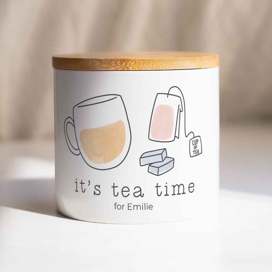 Keramiktopf Objekte 48 cl Tea time foto