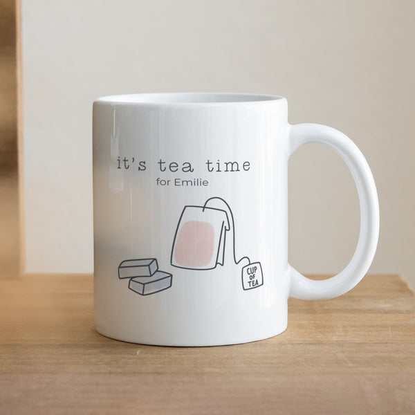 Tasse Objekte Weiß Tea time foto