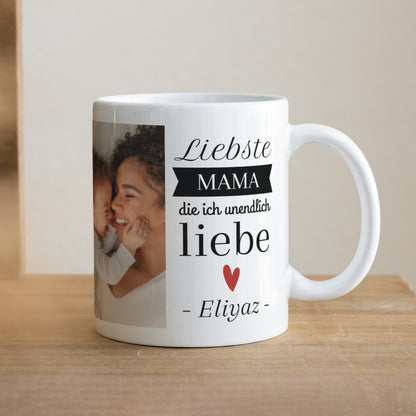 Tasse Weihnachten Weiß Mama foto N° 1