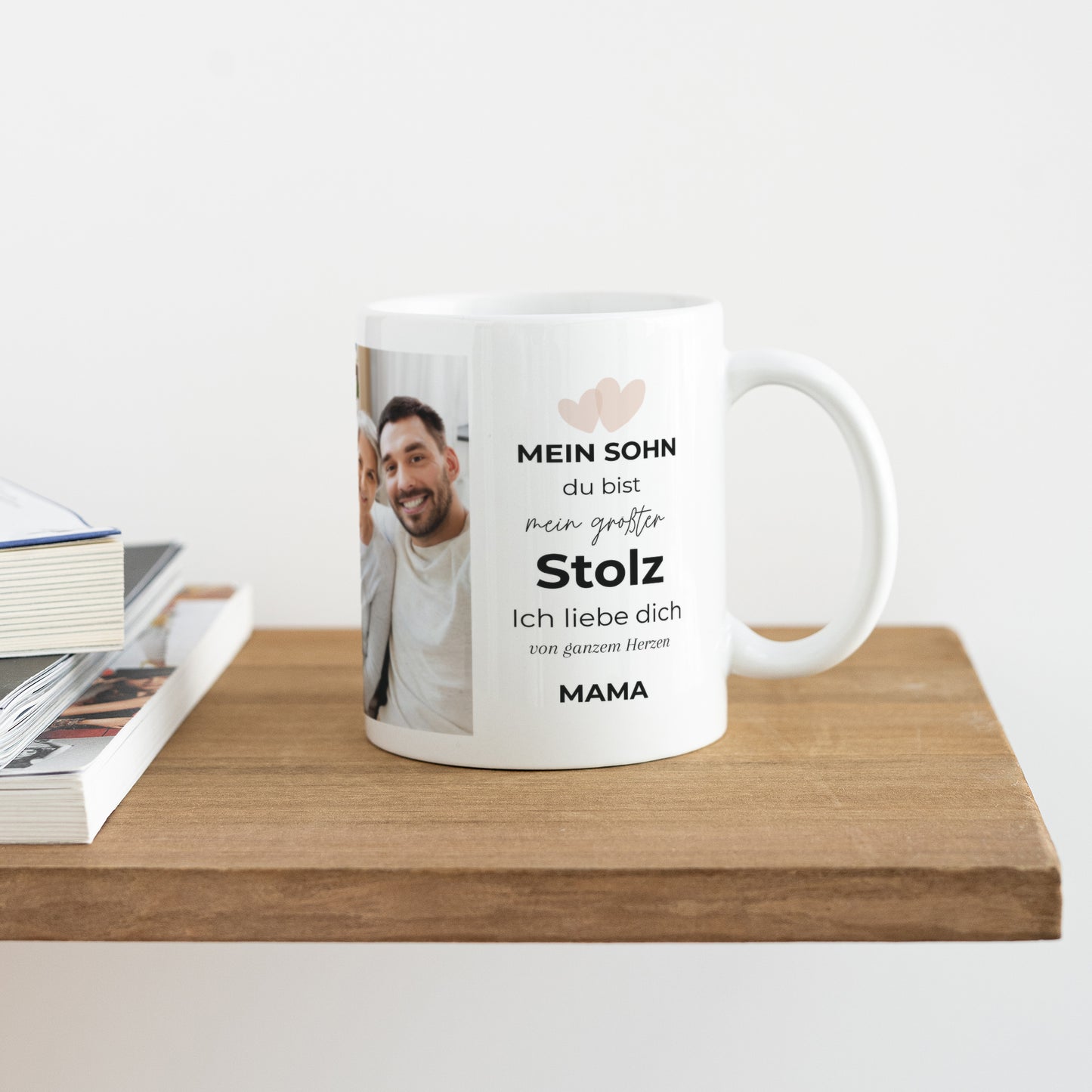 Tasse Objekte Weiß Mein geliebter Sohn foto N° 4