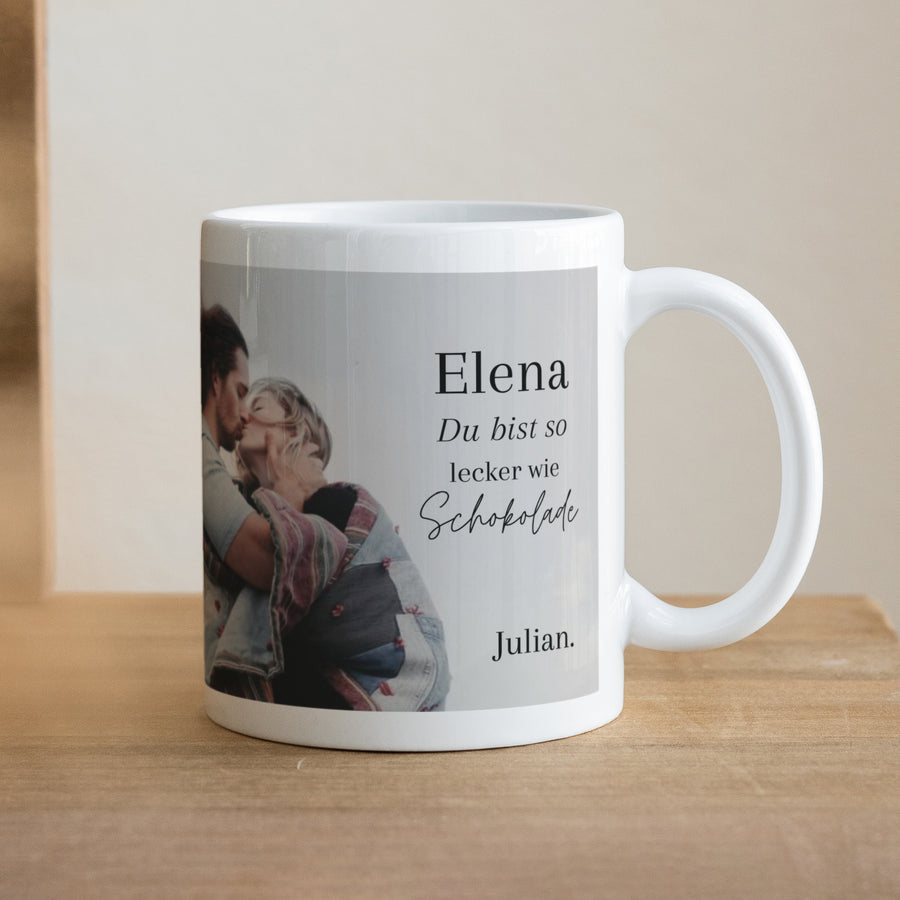 Tasse Objekte Weiß zum Anbeißen foto