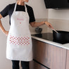 Schürze Objekte Natürliches Beige Kochen zwischen Mutter und Tochter foto N° 1