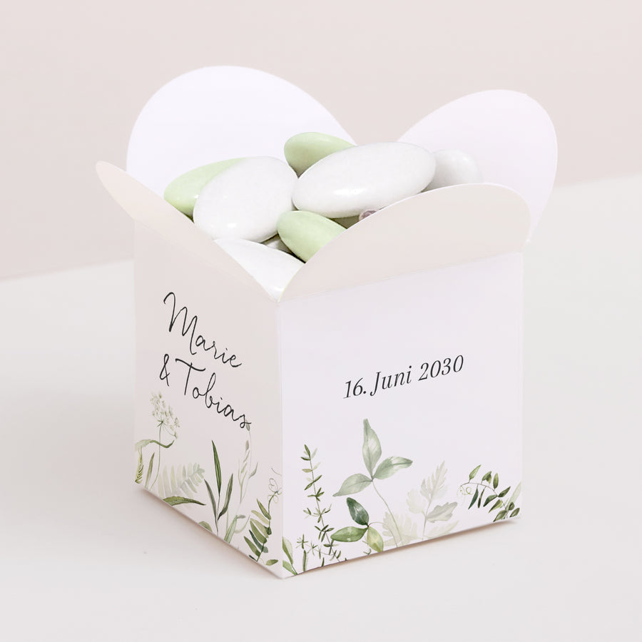 Geschenkbox Hochzeit Schmetterlingsöffnung Seralin foto