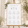 Sitzplan Hochzeit Porträt 60 x 90 cm Romantischer Zweig III foto N° 1