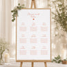 Sitzplan Hochzeit Porträt 60 x 90 cm Liebe immer foto N° 1