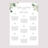 Sitzplan Hochzeit Porträt Natürlich Romantisch foto N° 2