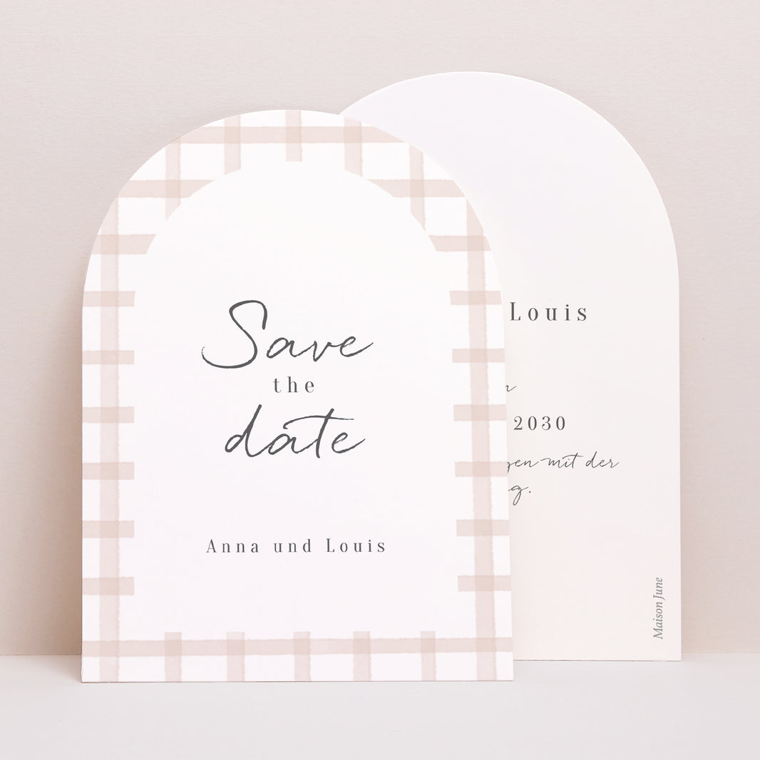 Save the date Karte Hochzeit Kleine Arche foto N° 1