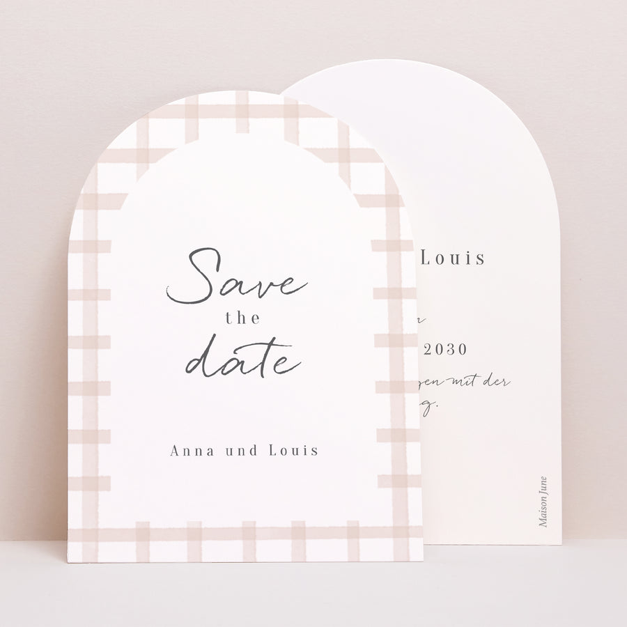Save the date Karte Hochzeit Kleine Arche foto