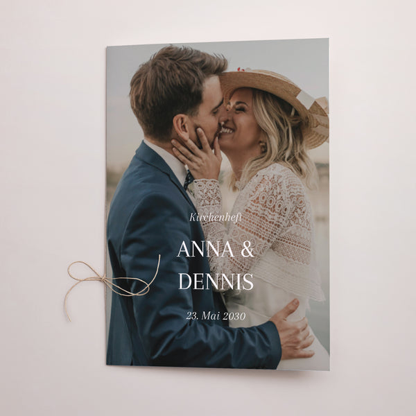 Kirchenheft Hochzeit Doppelflügel Ja zum Leben foto
